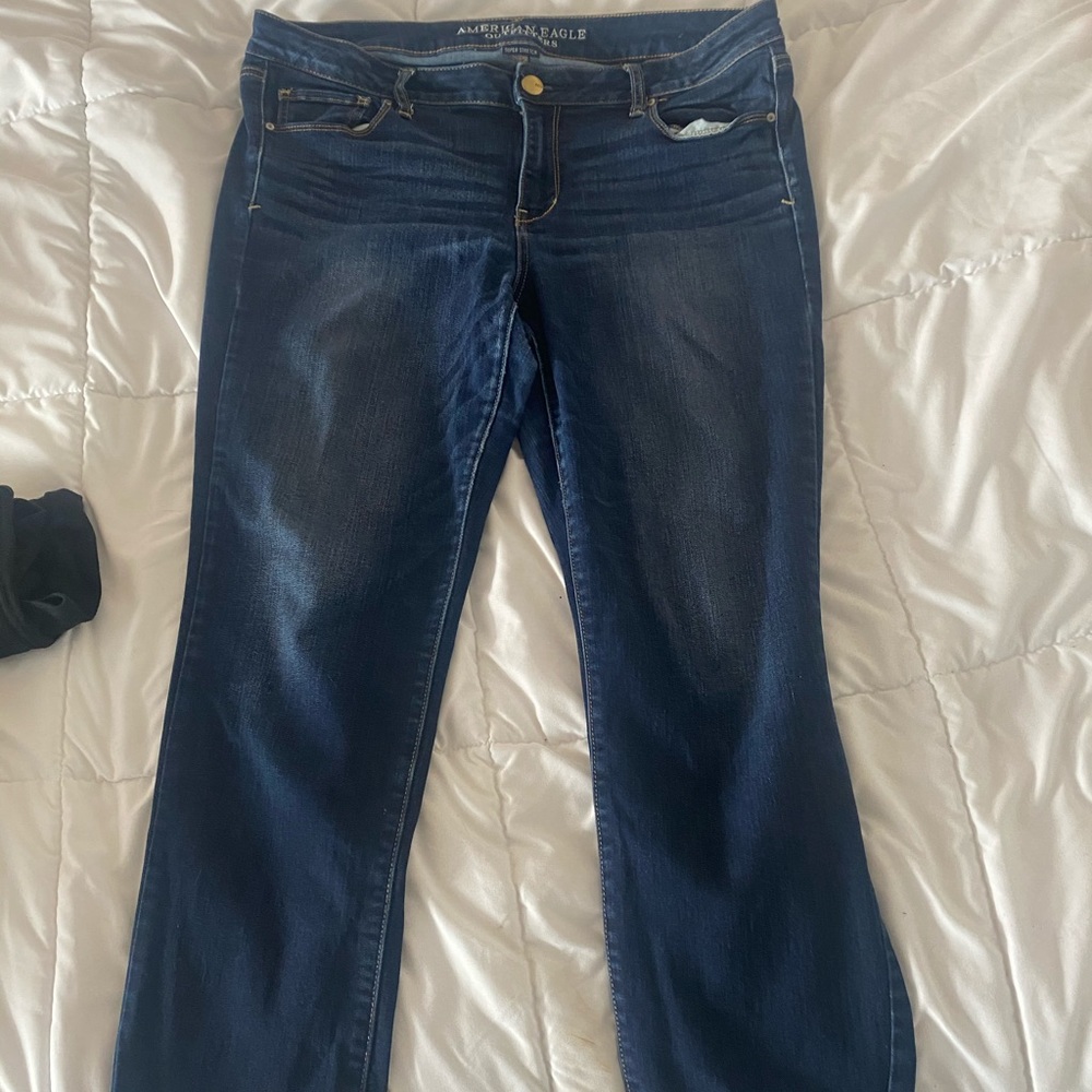 American Eagle super stretch jeans 16 short